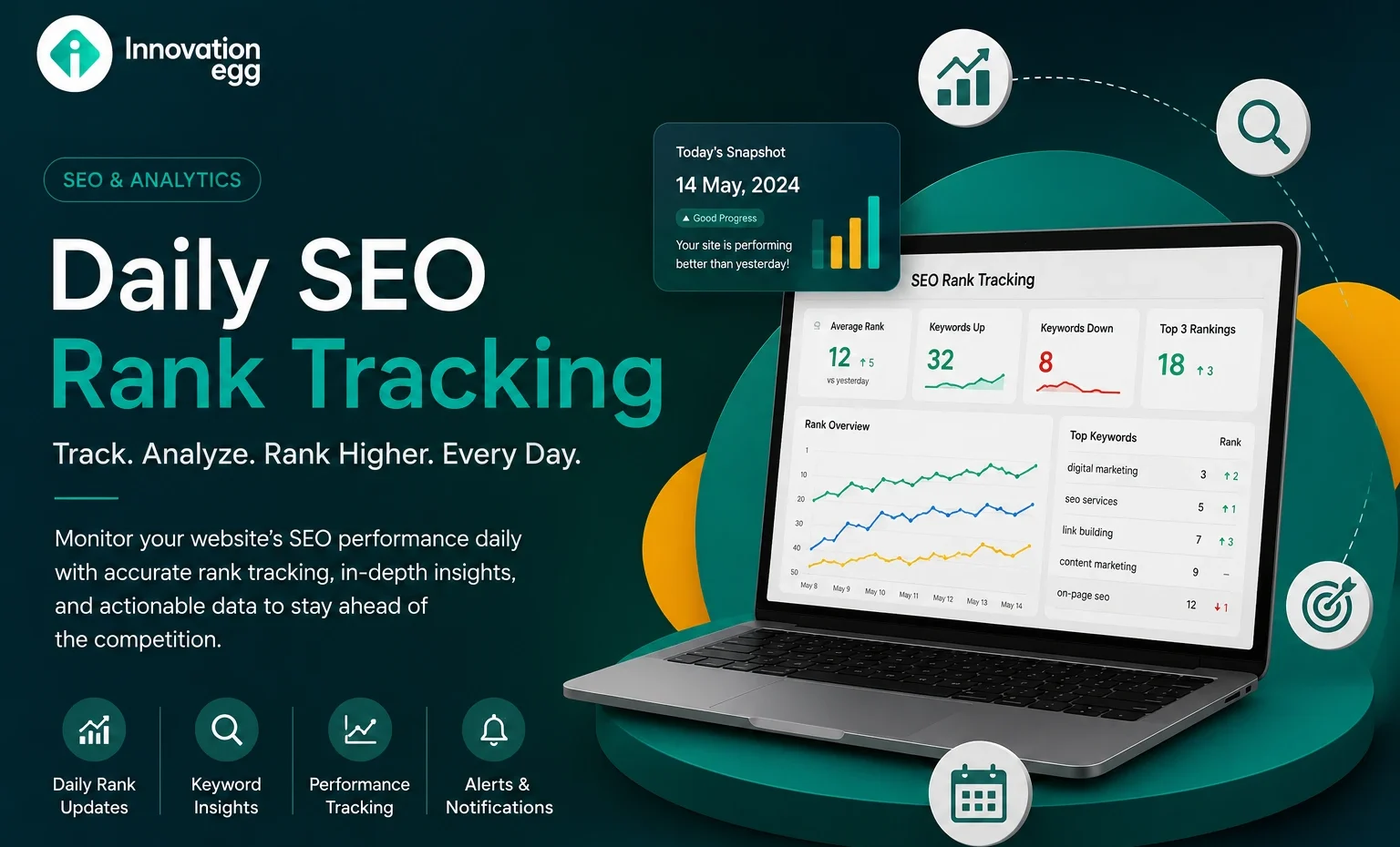 Daily SEO Rank Tracking